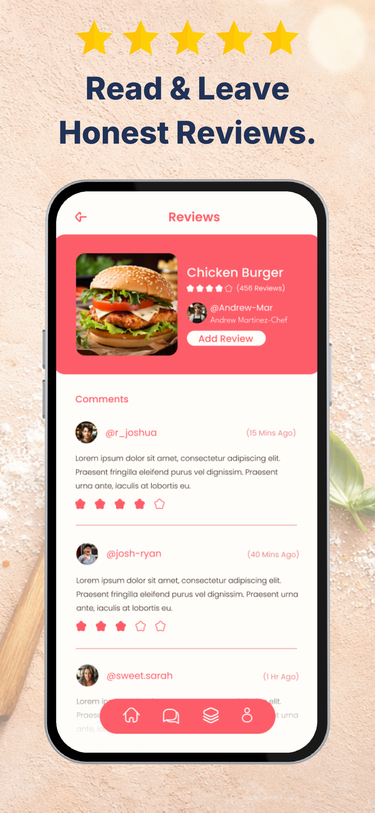 Recipe Sharing - Ikramia