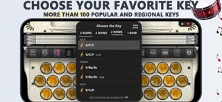 Accordion Cassoto Diatonic iPhone screenshot