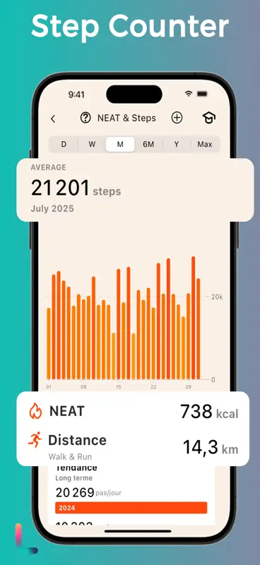Lean: AI Calorie Counter & BMI screenshot 7 of 7
