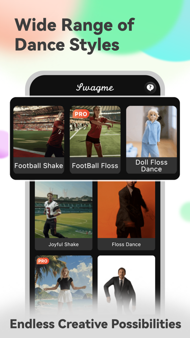 Swagme: AI Dance Animator Screenshot