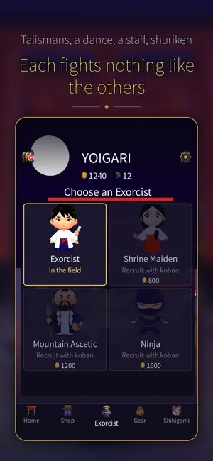 YOIGARI: Yokai Roguelike screenshot 4