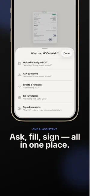 HOOH AI PDF Document Assistant screenshot 4