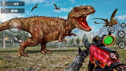 Wild Dino Hunting Zoo Games 3D Screenshot