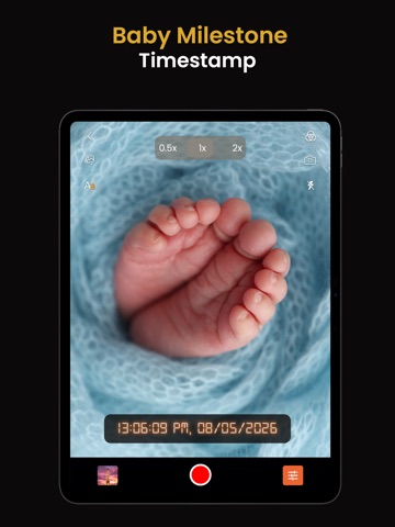 Time Stamp Camera - Date Time iPad screenshot