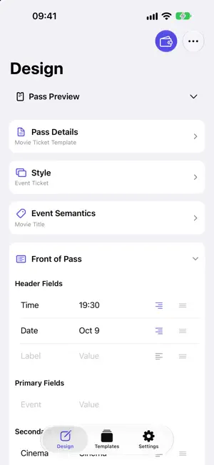 DesignPass: Wallet Pass Maker screenshot 2