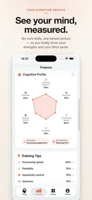 SynapseGym: Brain Test & Focus screenshot 1