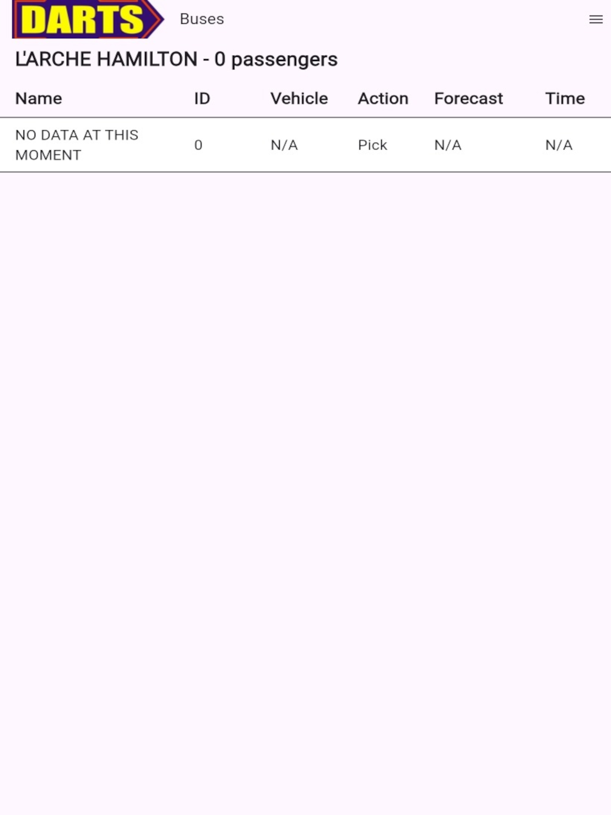 DARTS: Next Bus App screenshot 5