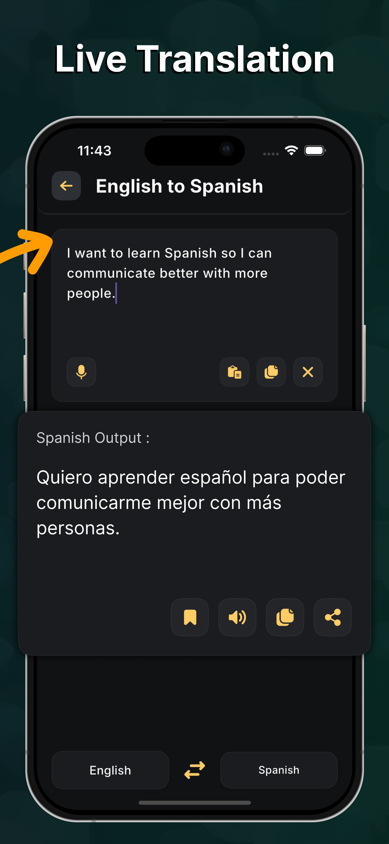 English to Spanish Translator*