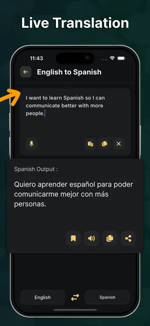 English to Spanish Translator* screenshot 3