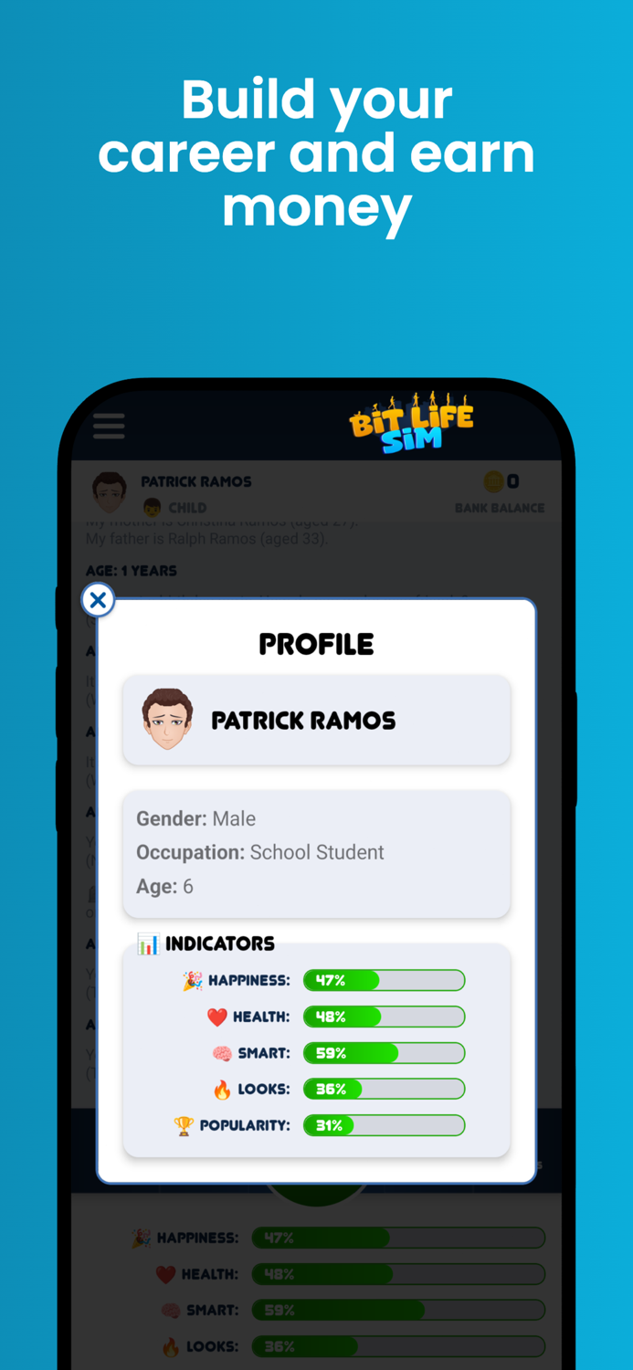 BitLifeSim - Life Simulator