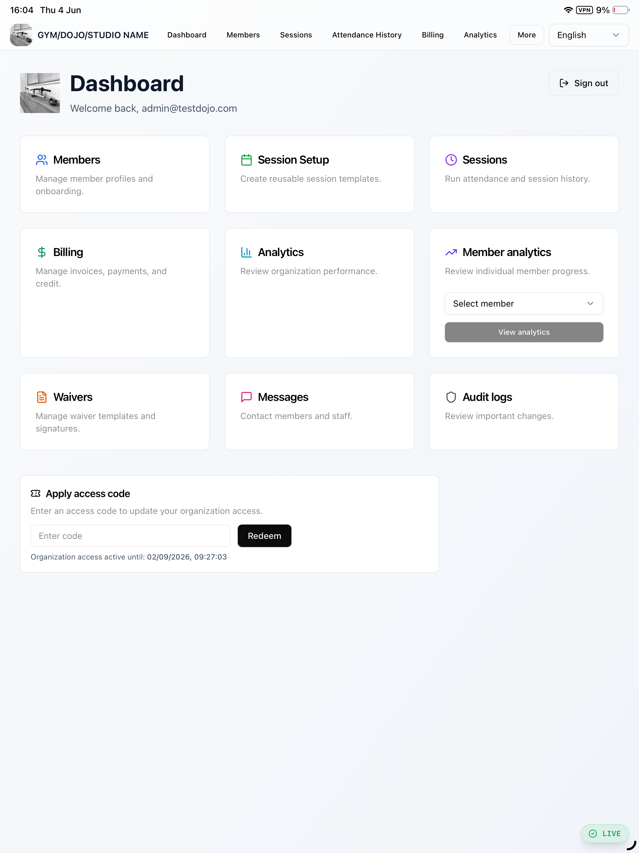 DMS Member Manager screenshot 10
