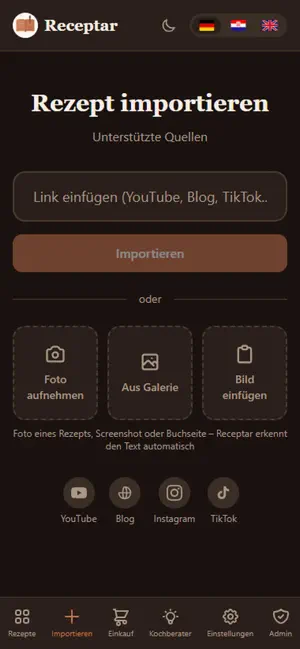 Receptar screenshot 3
