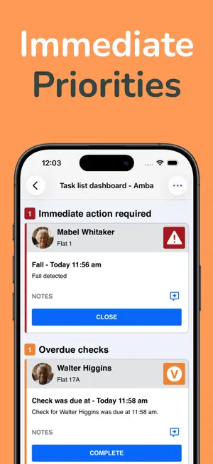 Amba - Health and Wellbeing screenshot 1