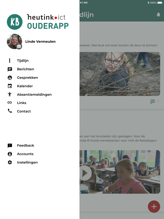 Screenshot #4 pour Klasbord Ouderapp