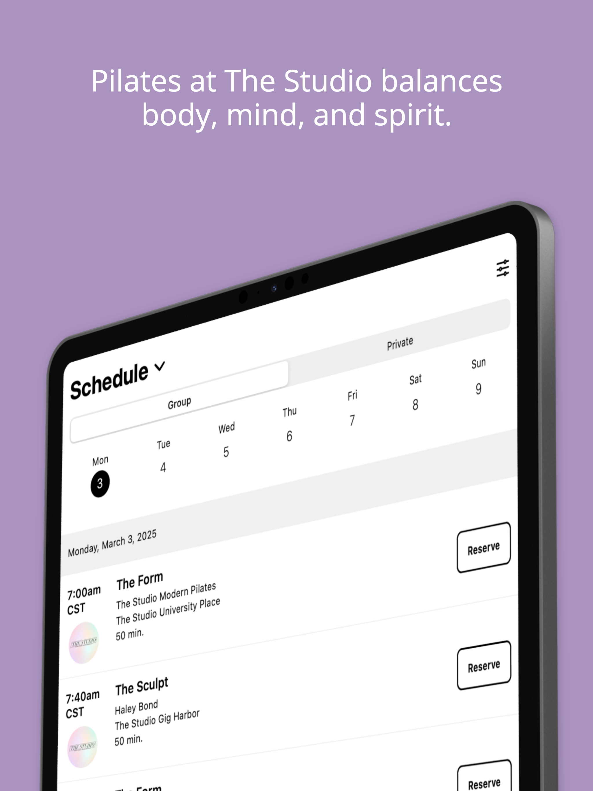 The Studio Modern Pilates. screenshot 9