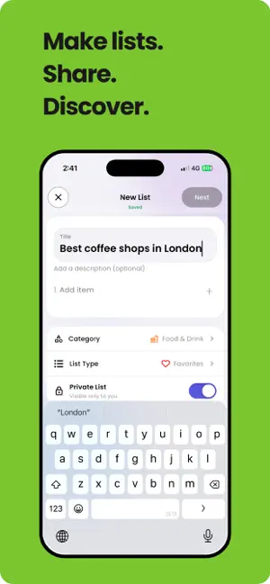As a List screenshot 1