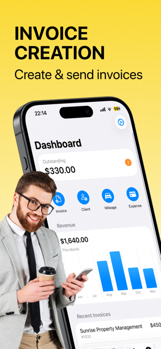 Invoice Maker: Simplebooks Screenshot 1 of 8