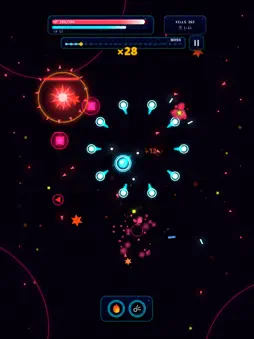 Neon Swarm Evolution screenshot 18