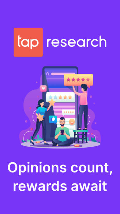 TapResearch: Cash for Surveys iPhone screenshot 1 - Lifestyle app