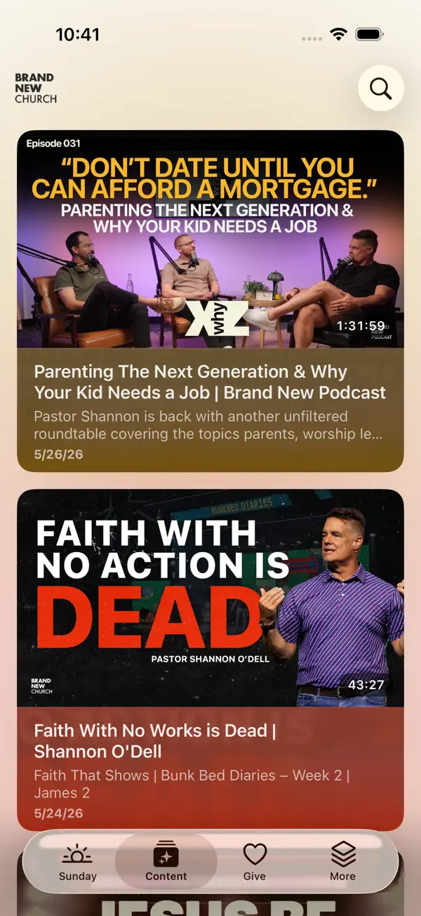 Screenshot #1 pour Brand New Church