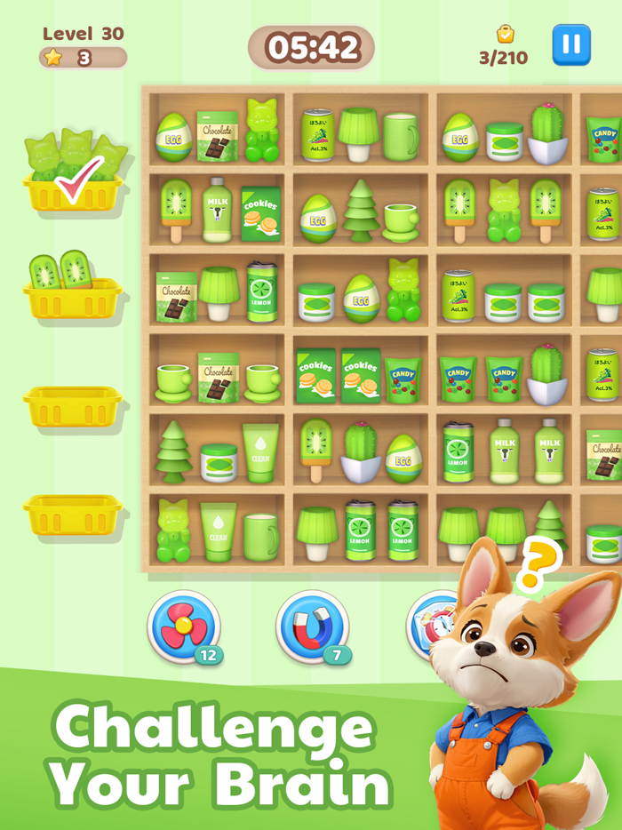 Goods Store 3D-Sortierspiele