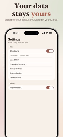 Screenshot 9 di Pumping Tracker: Milkly