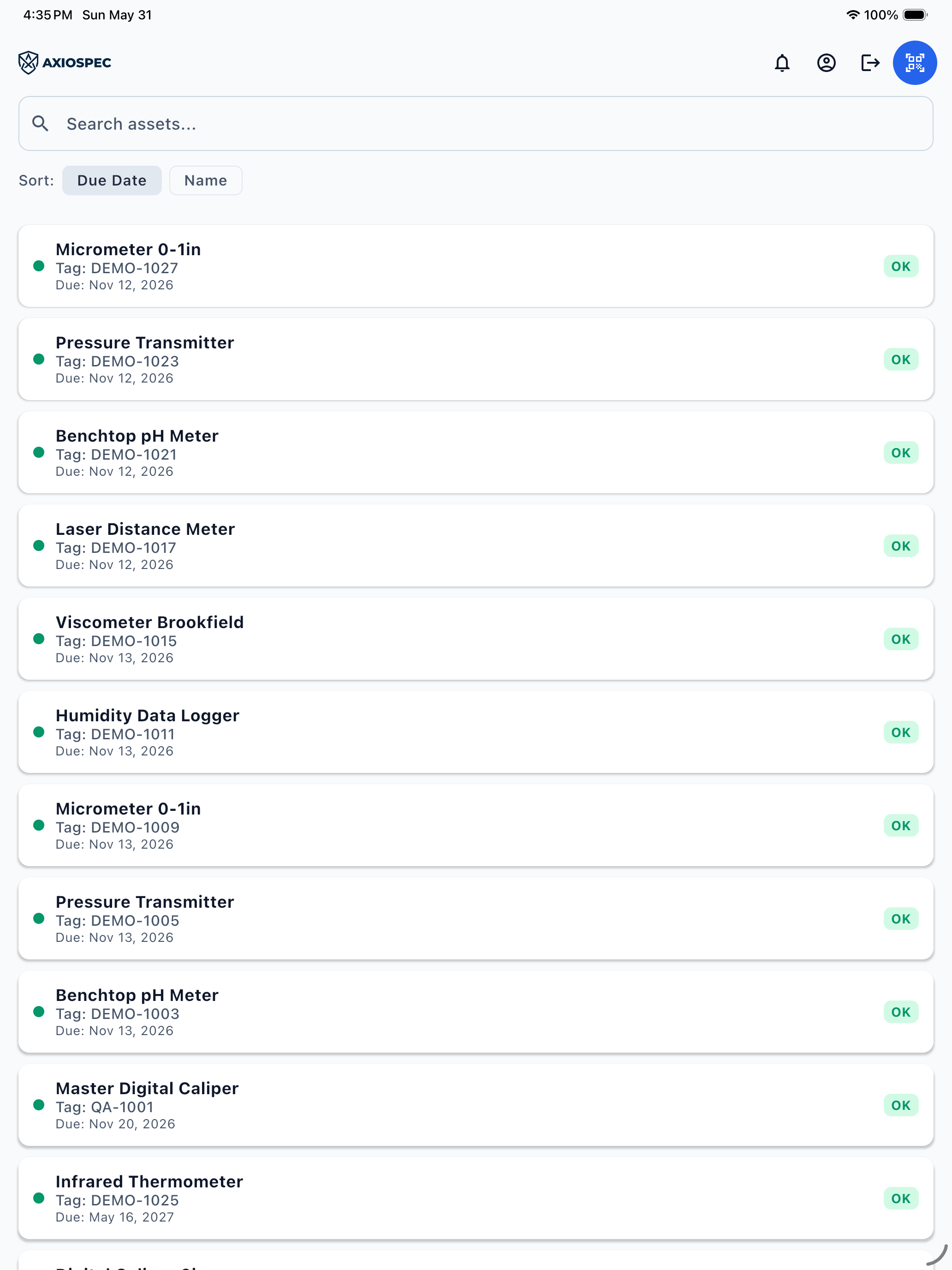 Axiospec screenshot 7