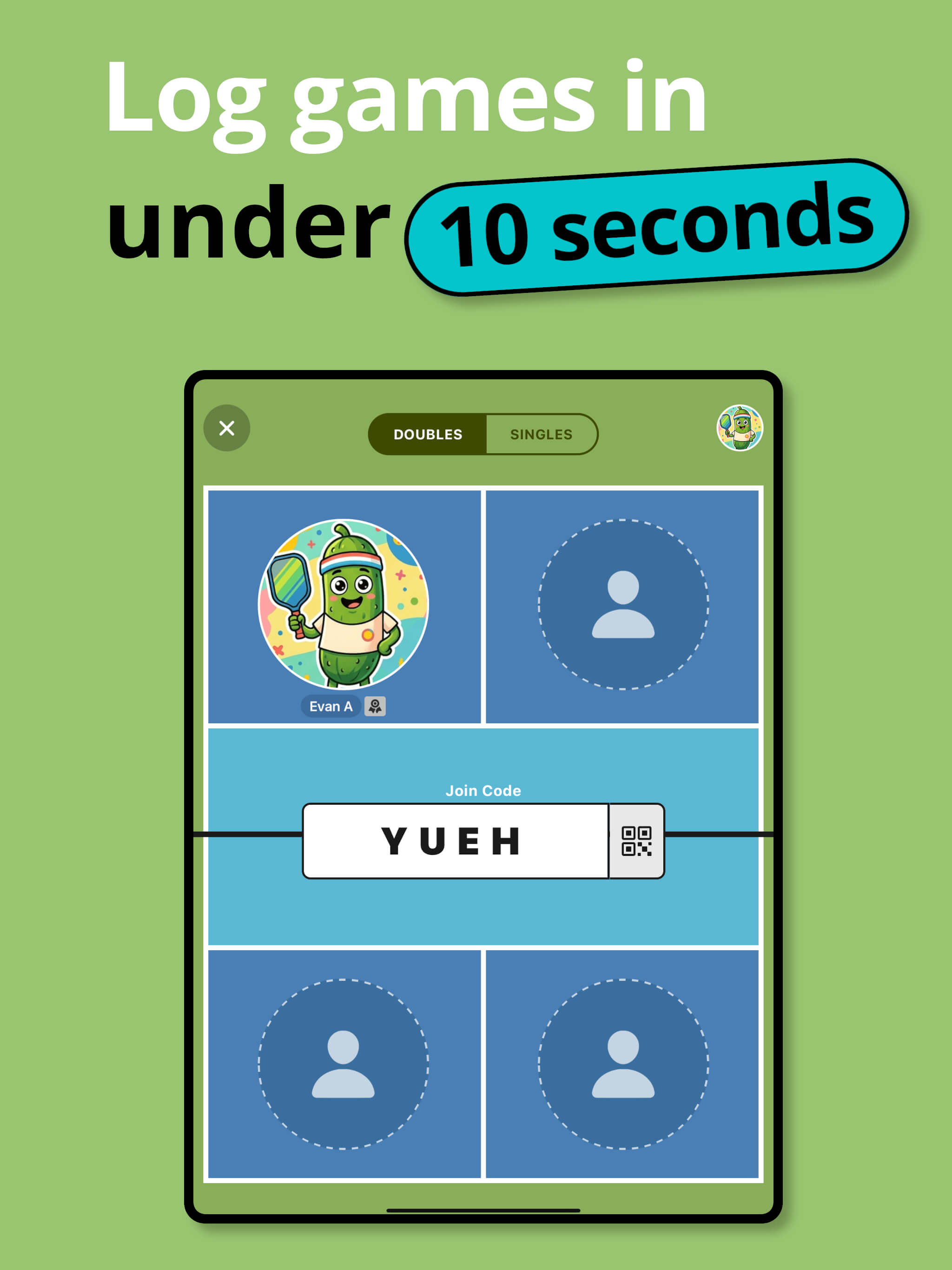 Keep Score: Pickleball