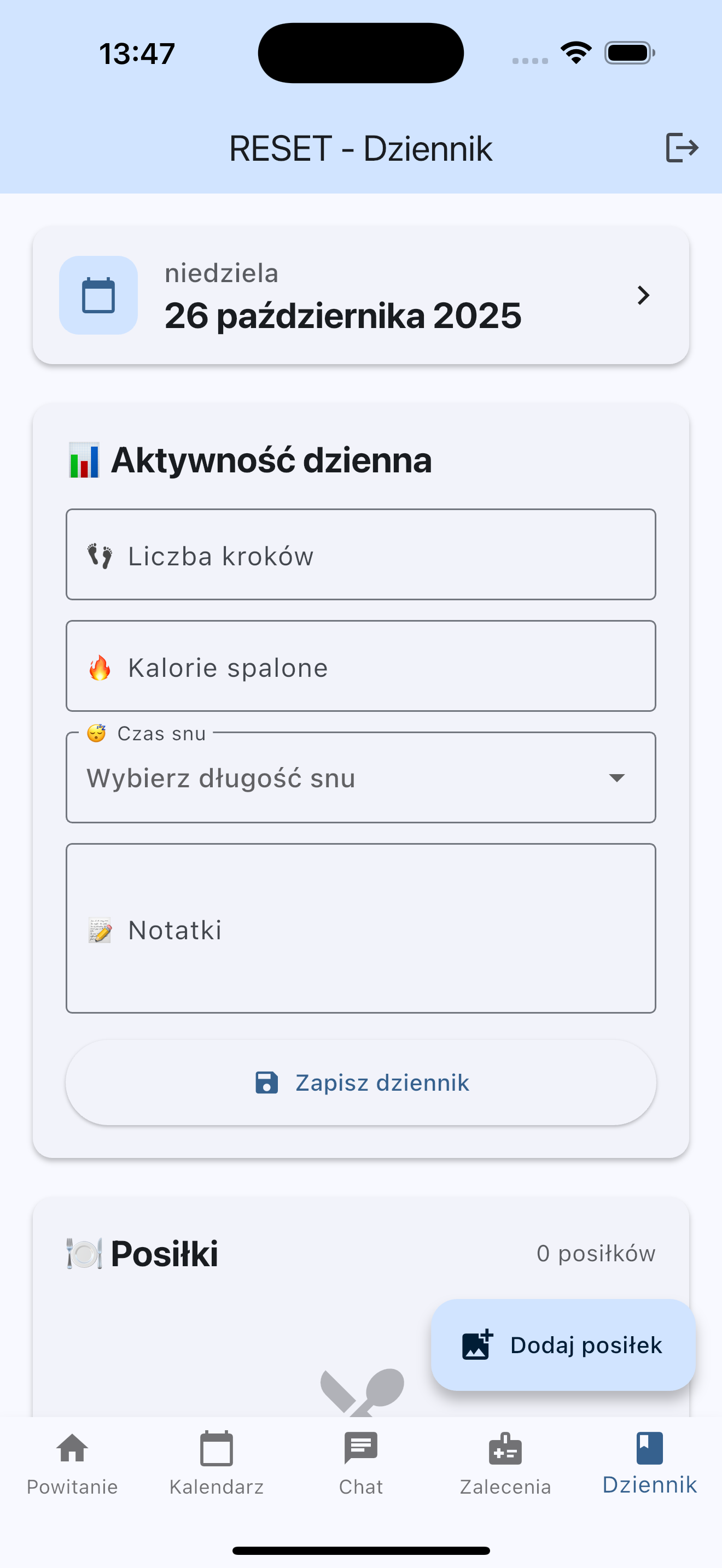 RESET Prehabilitacja