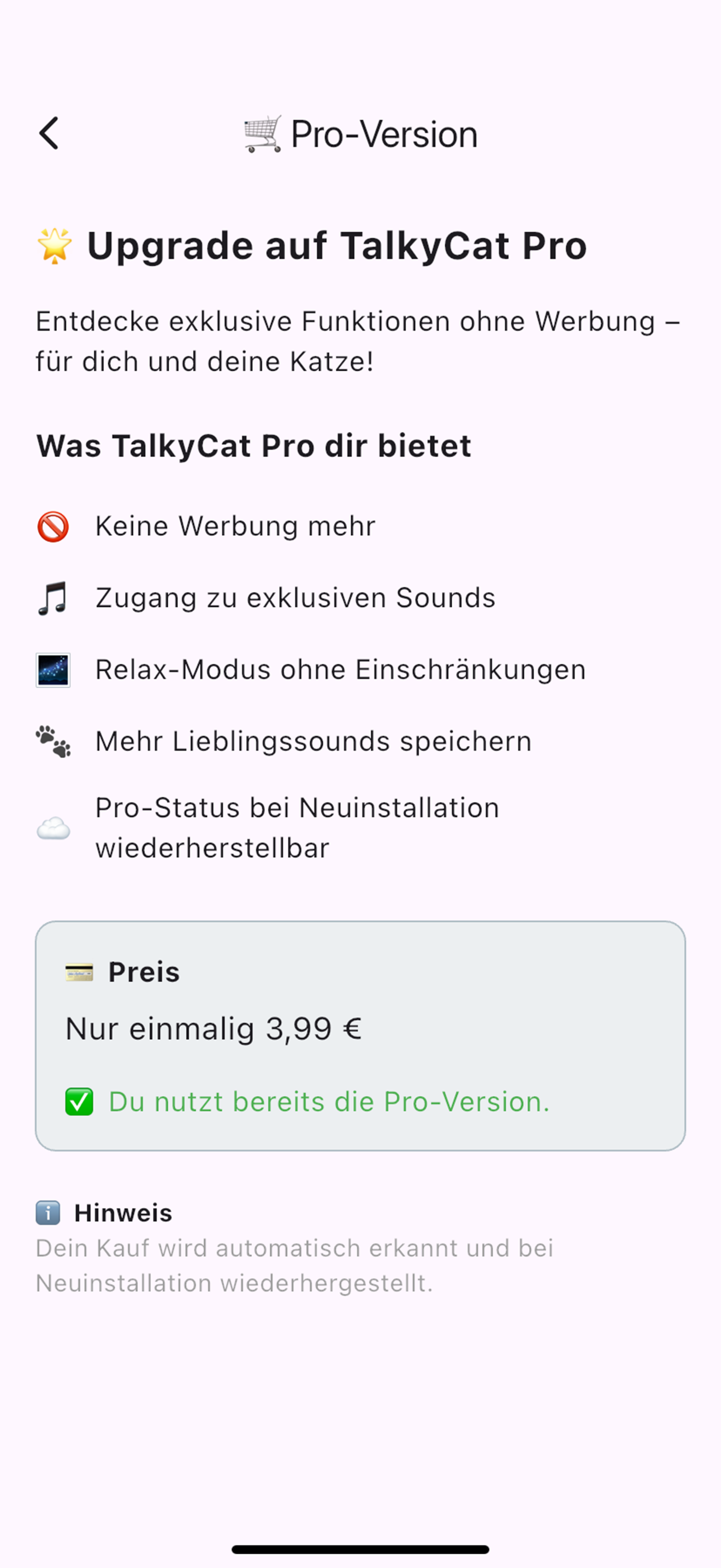 TalkyCat – Talk to Your Cat