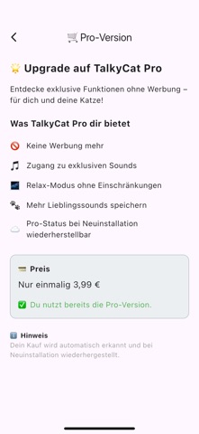 TalkyCat – Talk to Your Cat iPhone screenshot