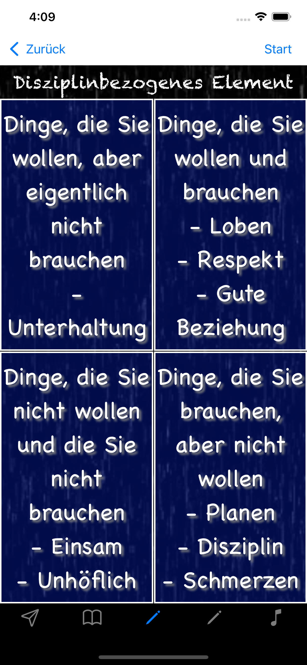 Fokus und Disziplin Jetzt