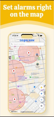GeoAlarm – Location Alarm screenshot