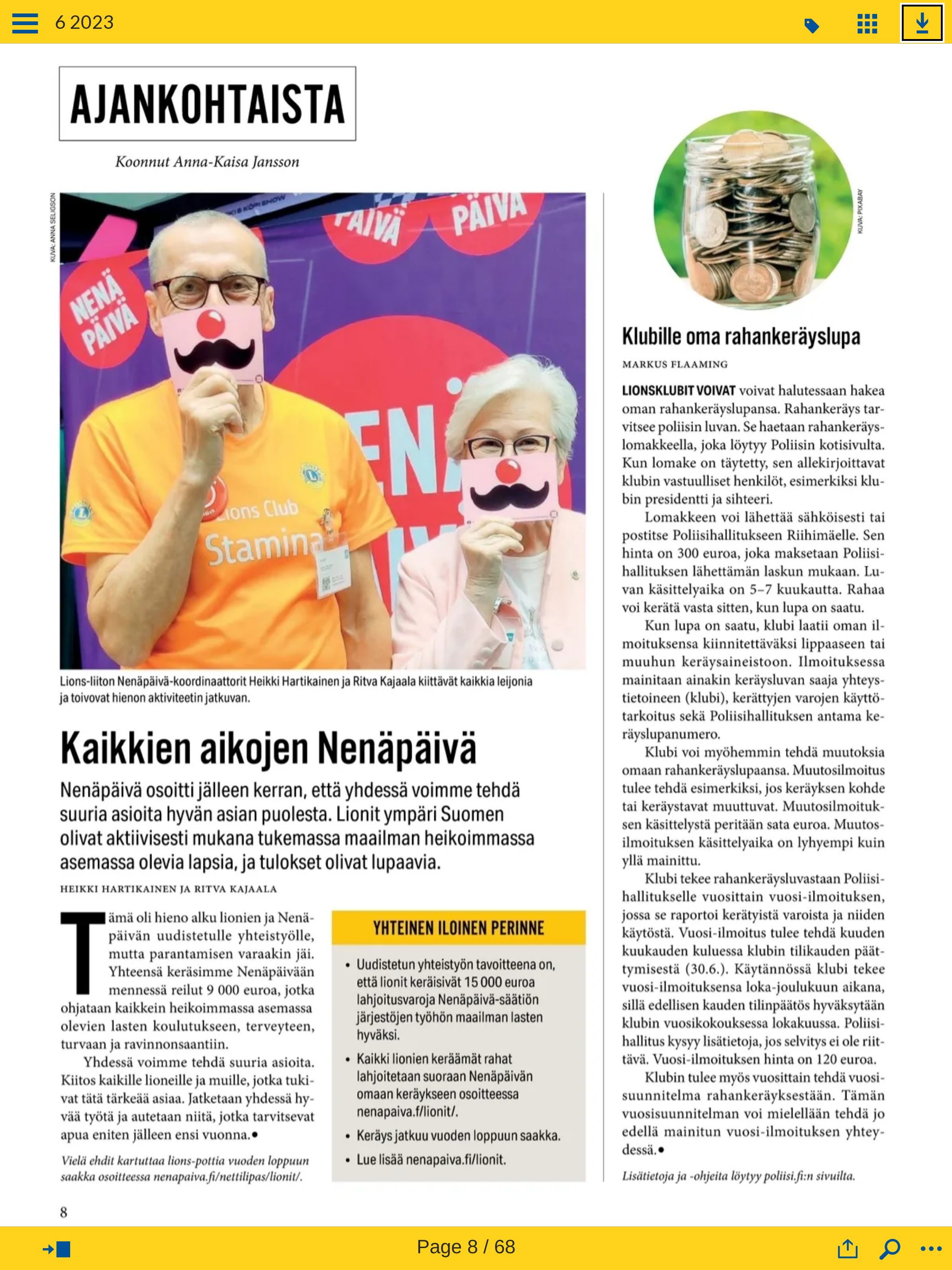 LION Magazine Suomi