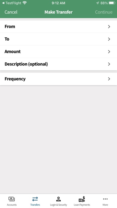 Bank Oak Ridge Mobile Screenshot