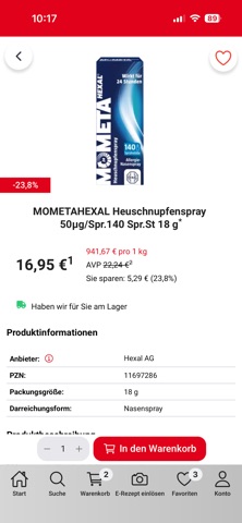 Pharmonie App screenshot