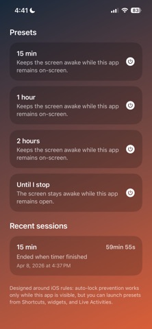 Phonehetamine: Keep Awake screenshot
