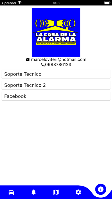 La Casa de la Alarma GPS Screenshot