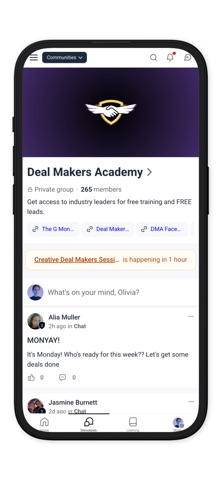 Deal Makers Academy iPhone screenshot