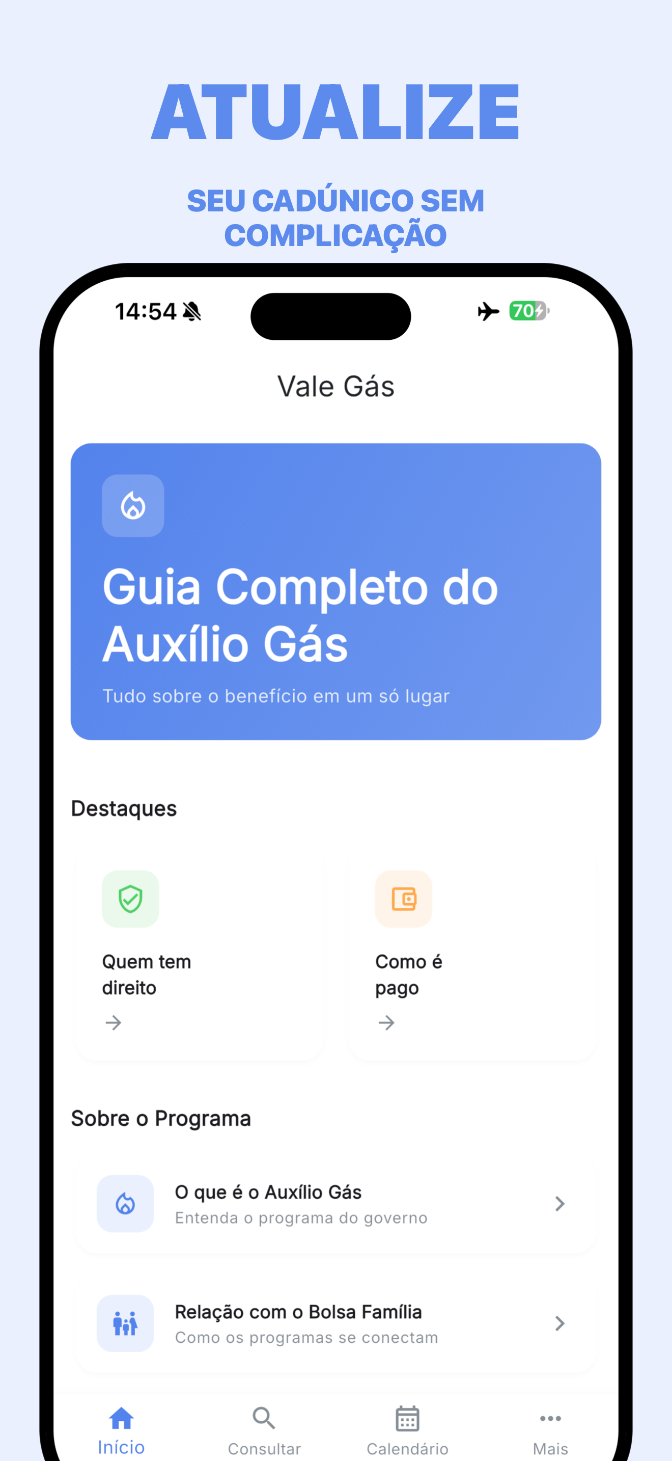 Vale Gás Guia - Benefício screenshot 3