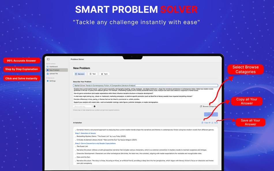 #1. Smart Problem Solver (macOS) De: Swiftnest LLC
