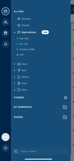 MarineTraffic Inbox screenshot 2