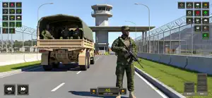 Millitary Cargo Truck Games screenshot 3