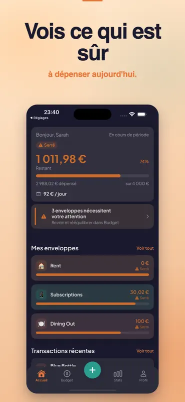 Suivi Dépenses : Savely Budget screenshot 3 of 10