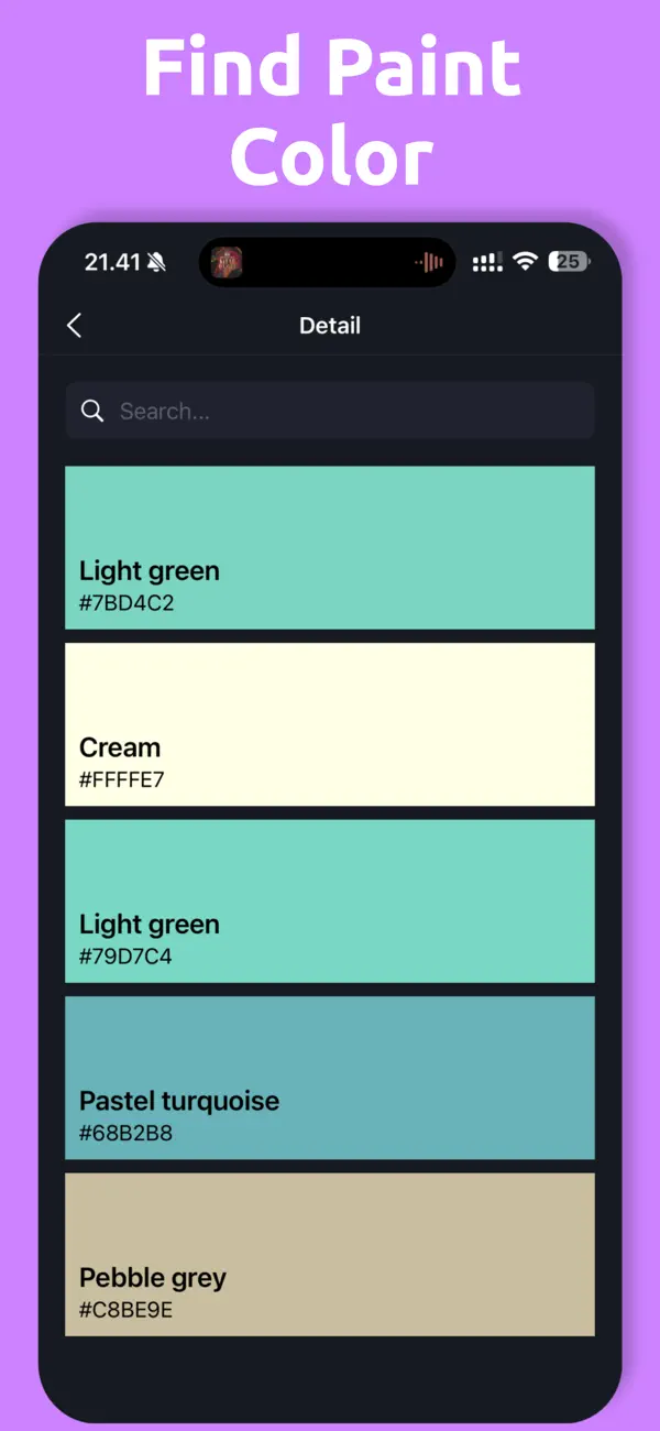 Screenshot #3 pour Color Detector・Match Finder