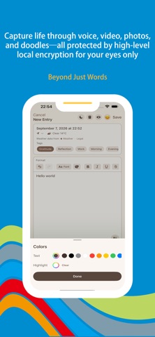 Wonder Diary - Diary Books iPhone screenshot