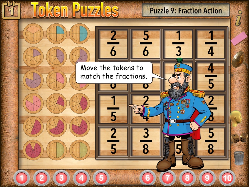 #5. Token Puzzles (iOS) 由: Ventura Educational Systems