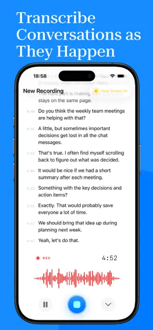 EchoX – AI Notes & Recorder screenshot 2