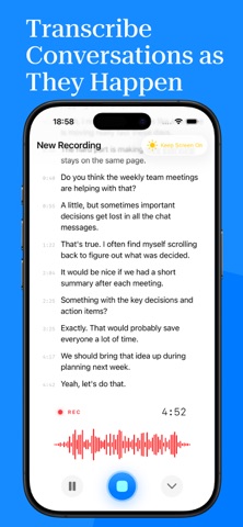 EchoX – AI Notes & Recorder Screenshot 2 of 6