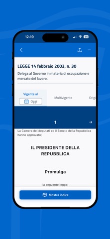Normattiva iPhone screenshot 3